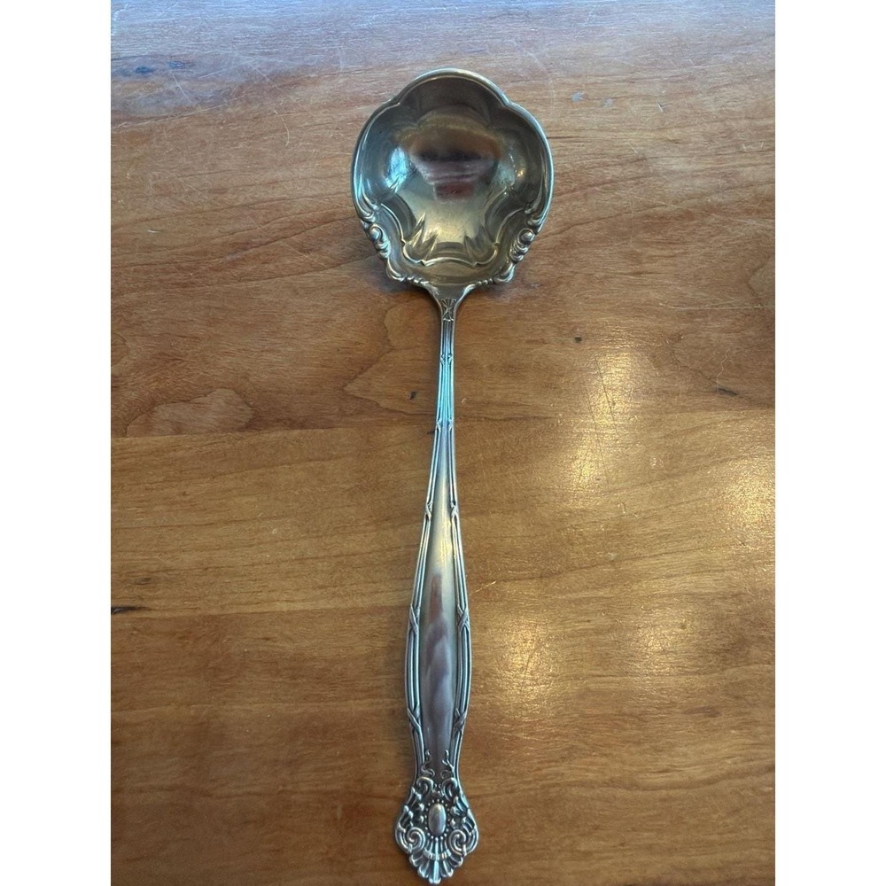 Antique‎ Towle Empire Sterling Silver Cream Ladle 1894 Shell Bowl